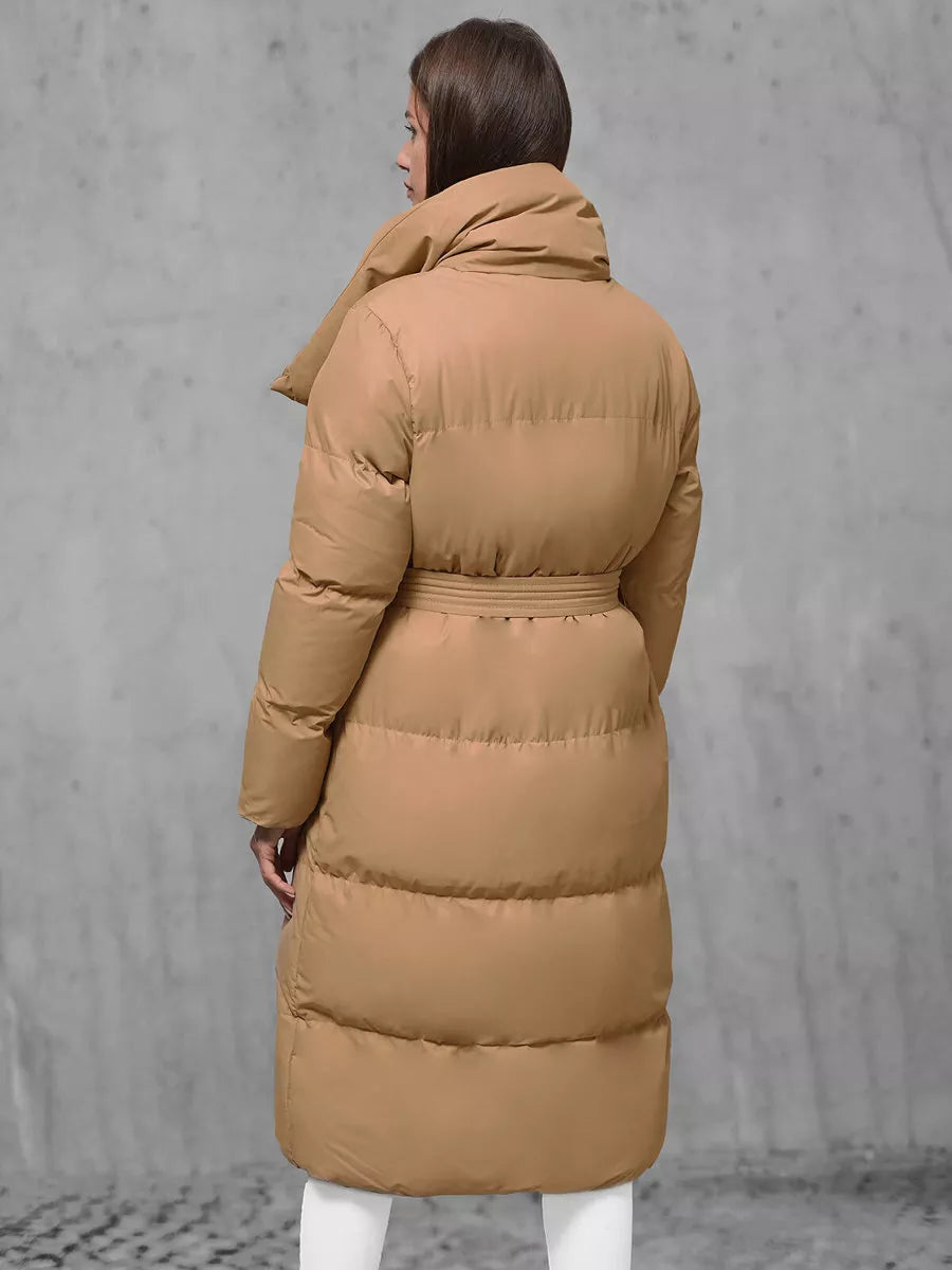 Sieviešu brūns mētelis Korper