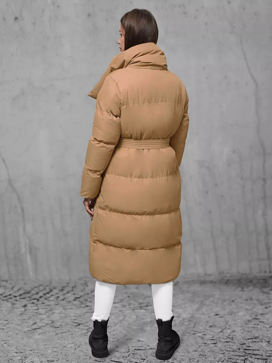 Sieviešu brūns mētelis Korper