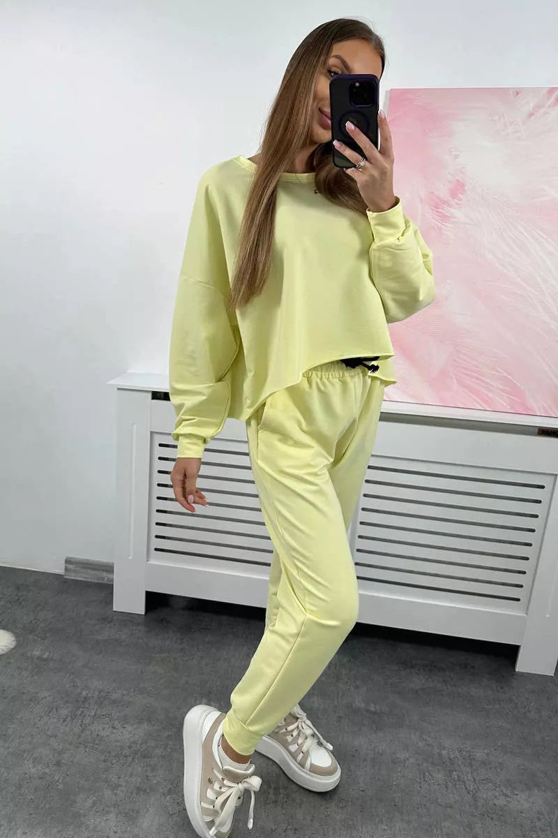 Dzeltena sieviešu komplekts Evoli