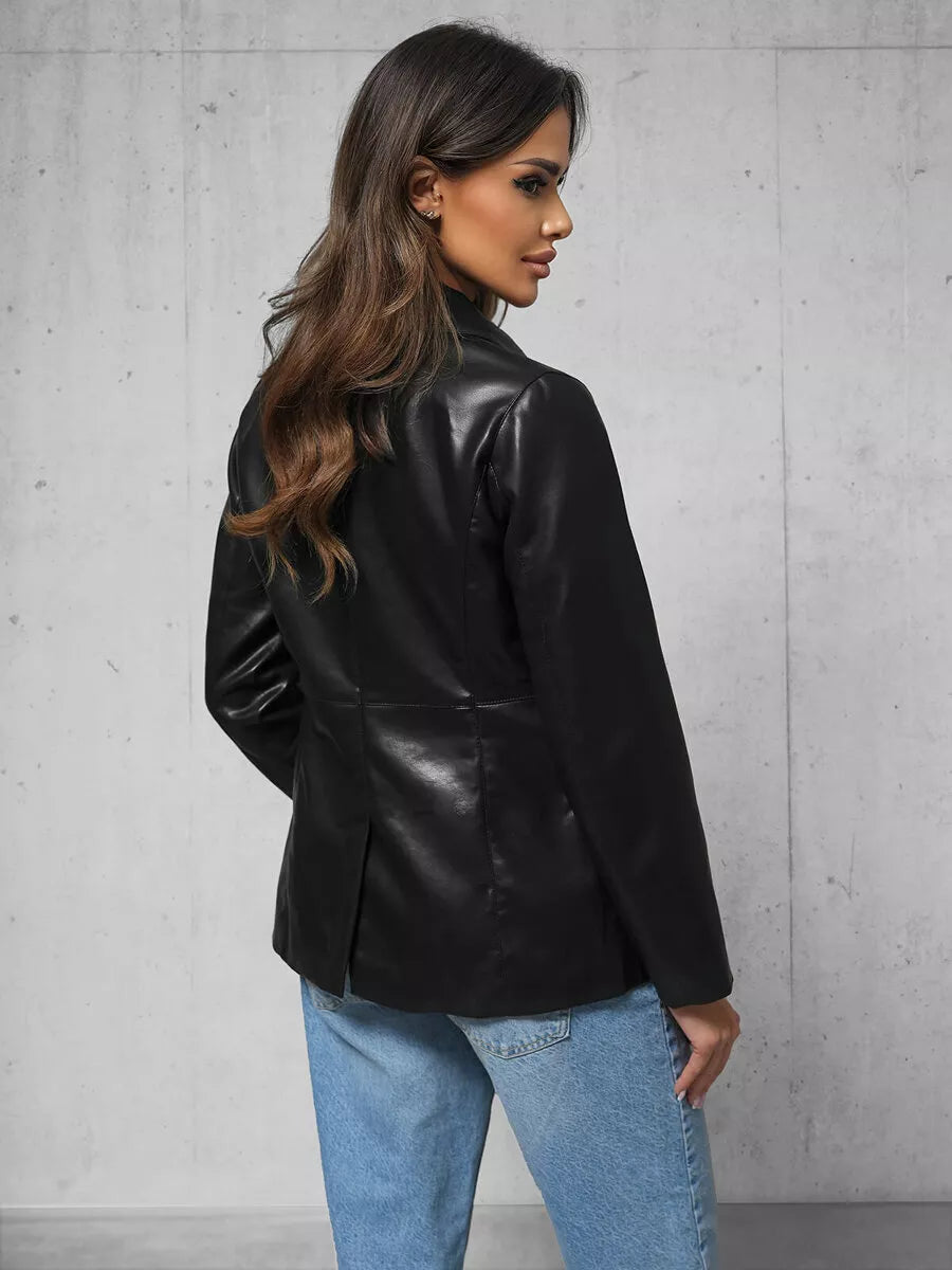 Sieviešu eko ādas jaka Rocky