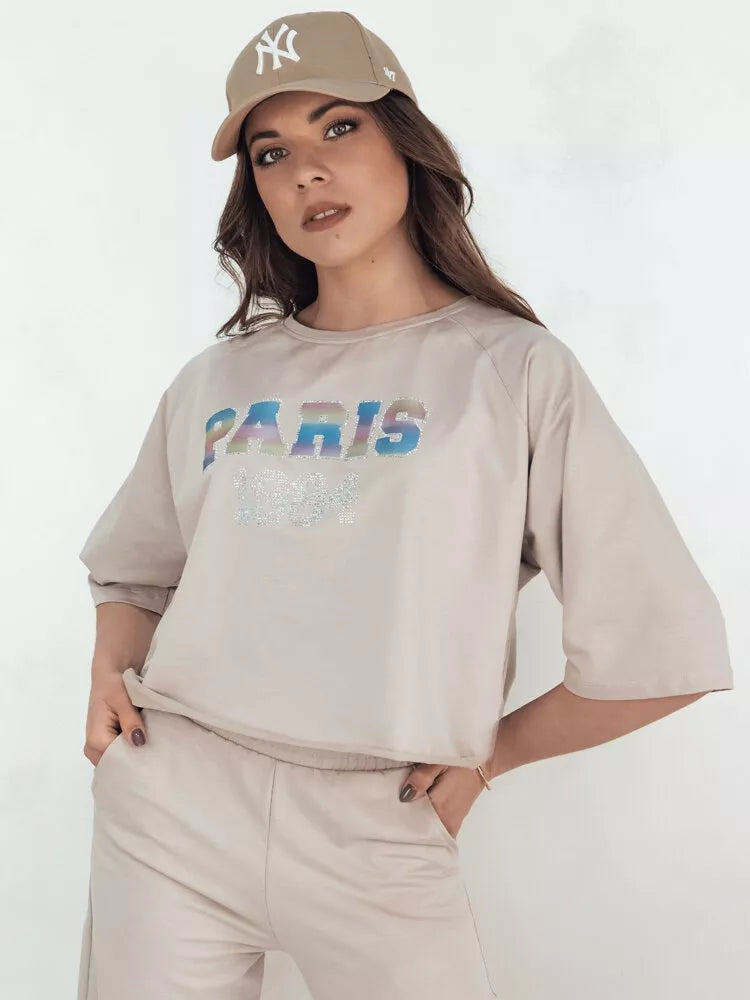 Sieviešu gaiši brūns komplekts Rosin.