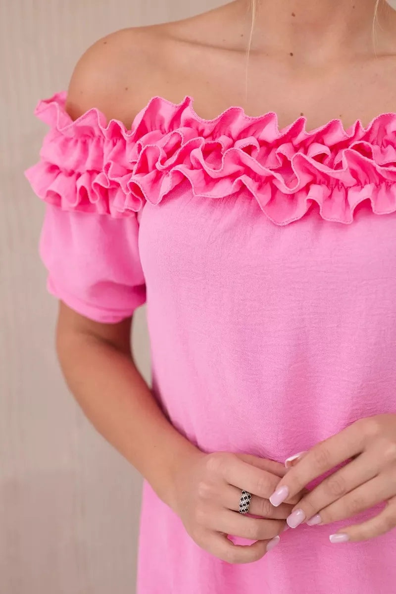 Sieviešu gaiši rozā blūze Lorena