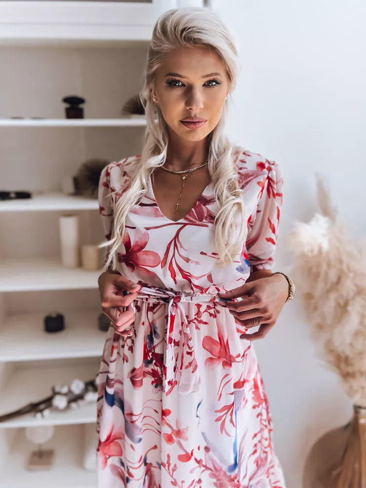 Sieviešu gaiši rozā kleita Selia