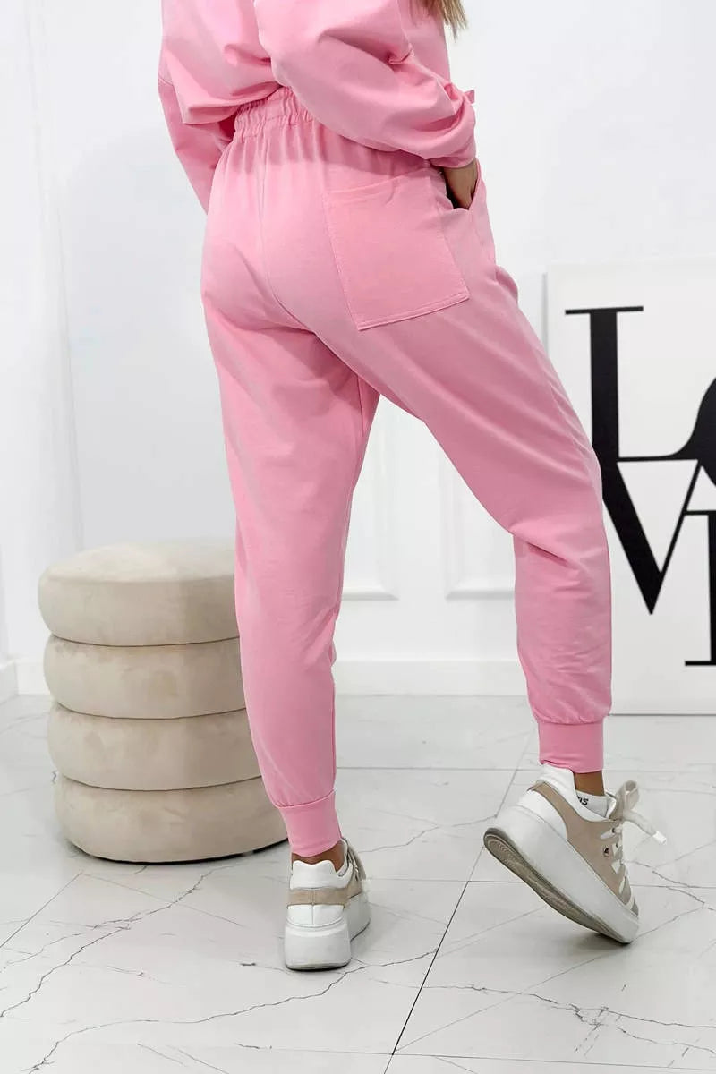 Sieviešu gaiši rozā komplekts Evoli.