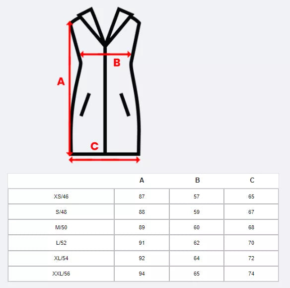 Gara zaļa sieviešu veste Potom