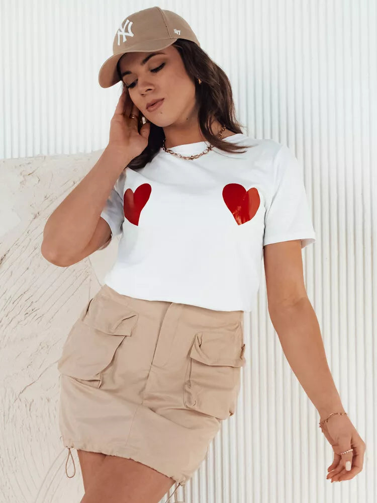 Īsi sieviešu brūni svārki Quilla