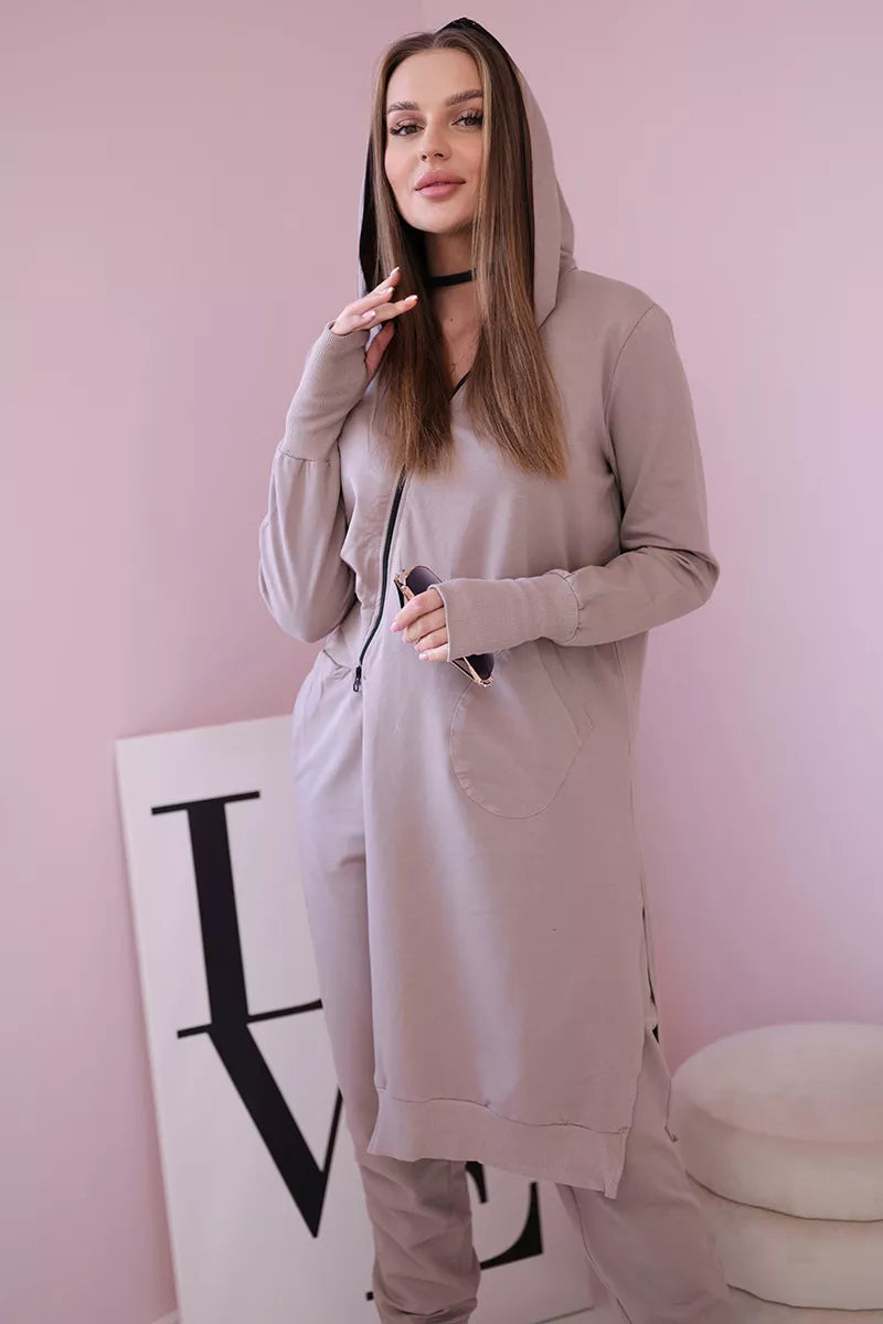 Sieviešu bēškrāsas komplekts Donni 