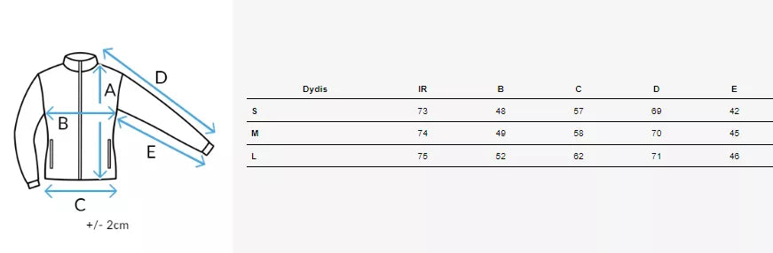 Sieviešu melna jaka Darija