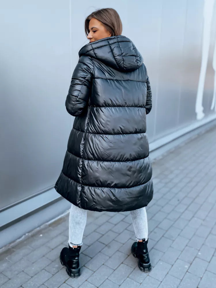 Sieviešu melna jaka Fausta