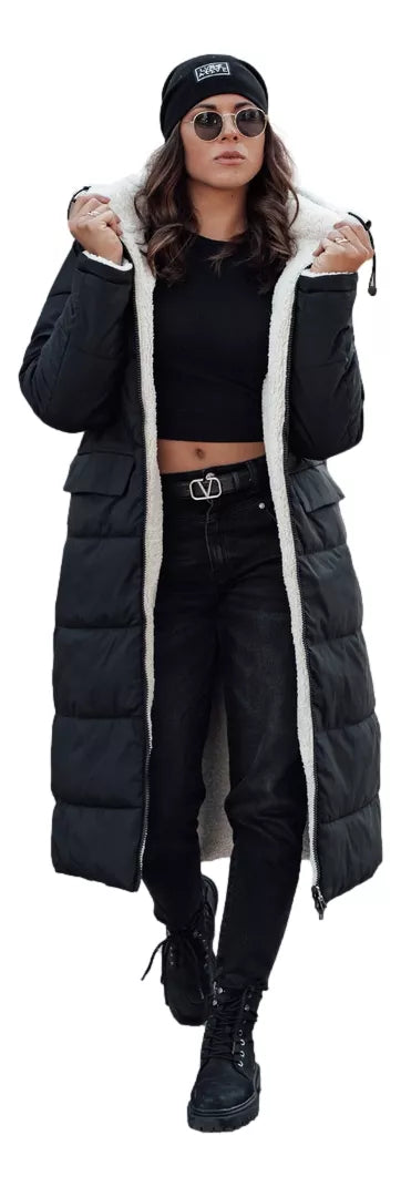 Sieviešu melna jaka Gluma