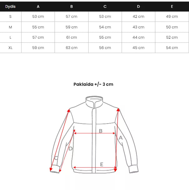 Sieviešu melna jaka Lara