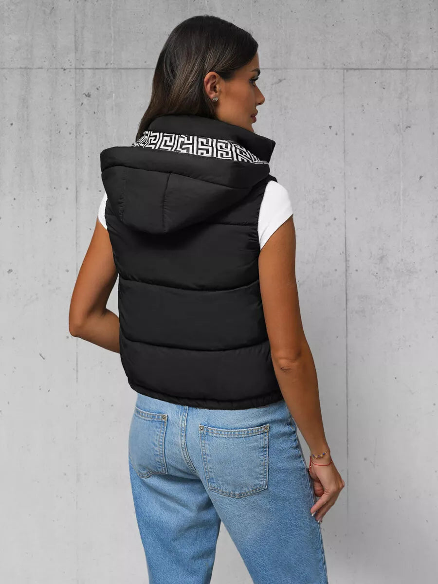 Sieviešu melna veste Veroli