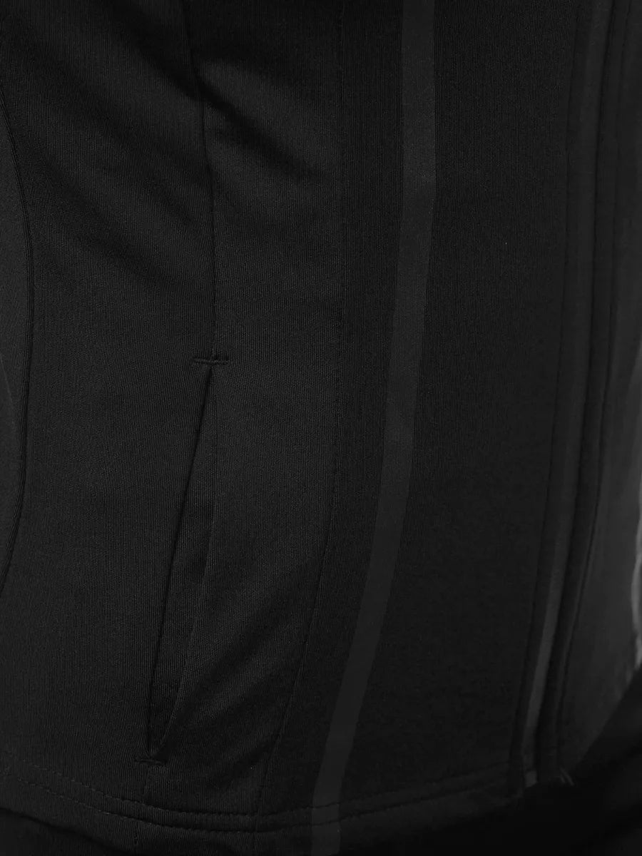 Sieviešu melns džemperis Sater