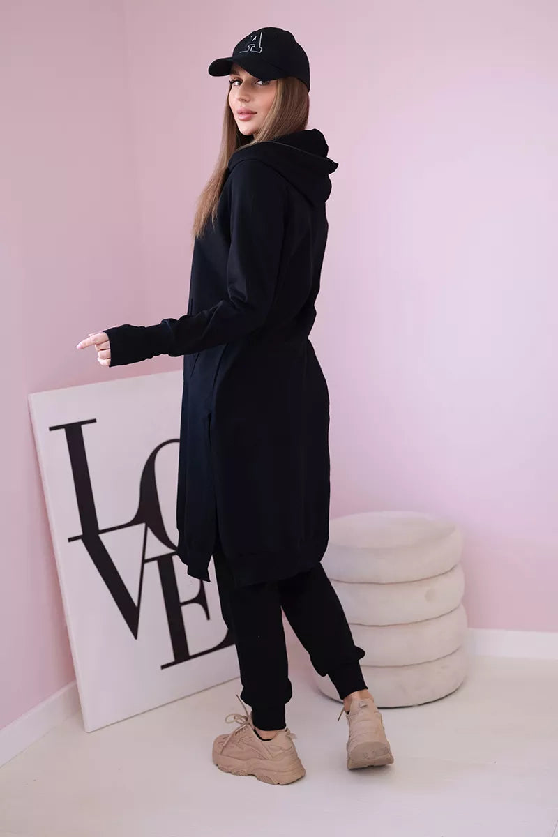 Sieviešu melns komplekts Donni 