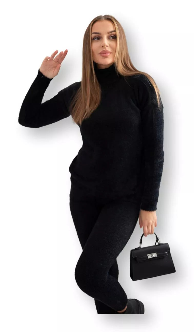 Sieviešu melns komplekts Minky