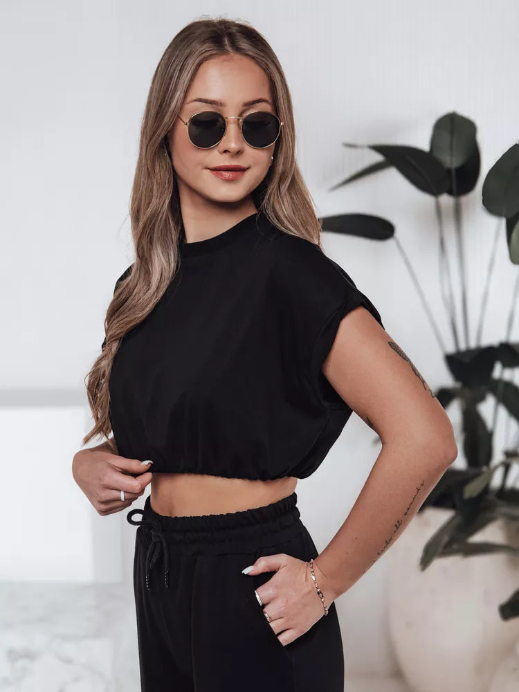 Sieviešu melns komplekts Sori.