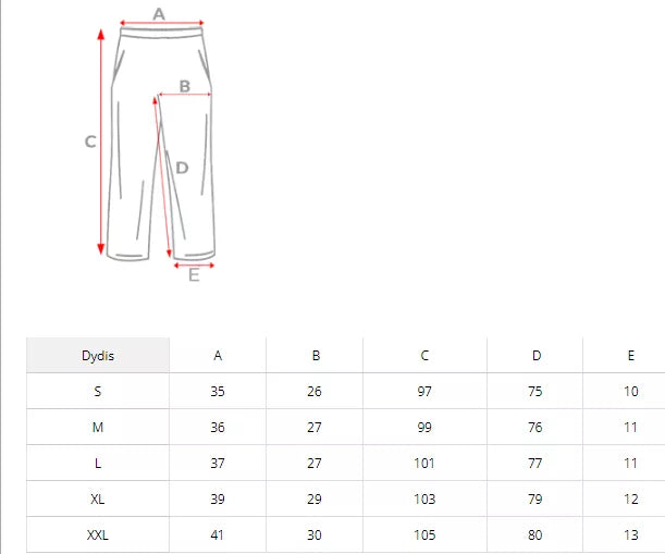 Sieviešu oranžas ikdienas bikses Flor