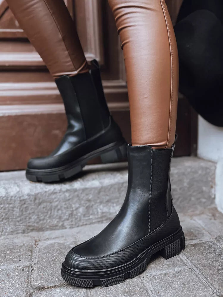 Sieviešu melni zābaki Frost