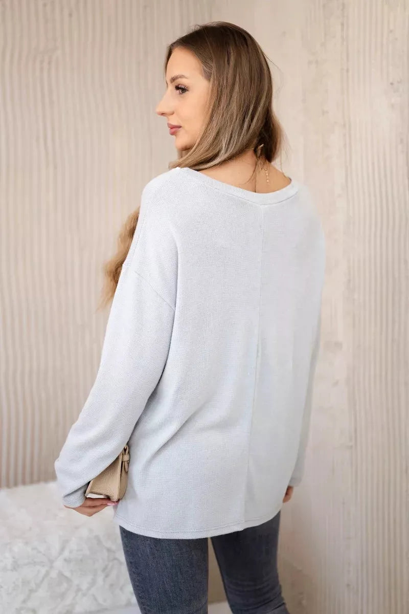 Sieviešu pelēka blūze Lori