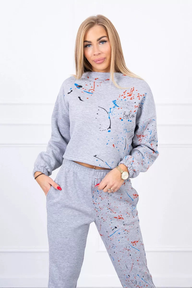 Sieviešu pelēks komplekts Splash