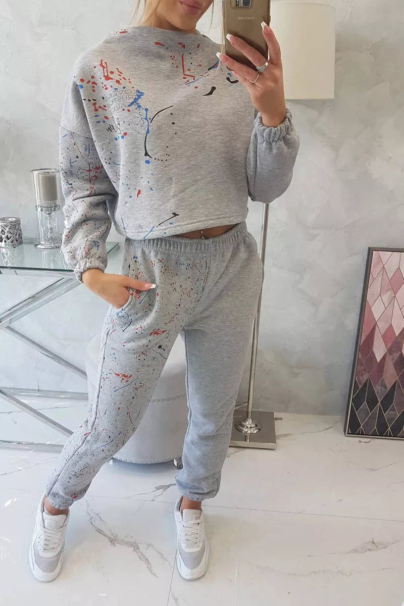 Sieviešu pelēks komplekts Splash