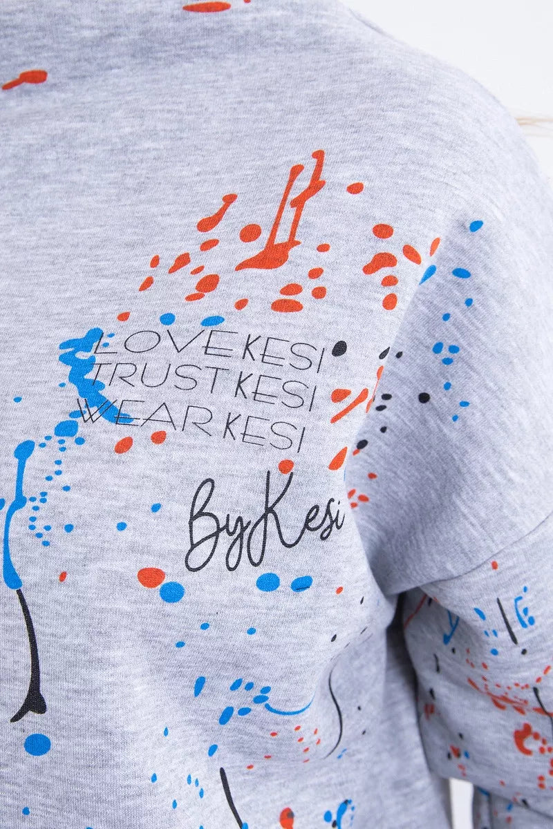 Sieviešu pelēks komplekts Splash