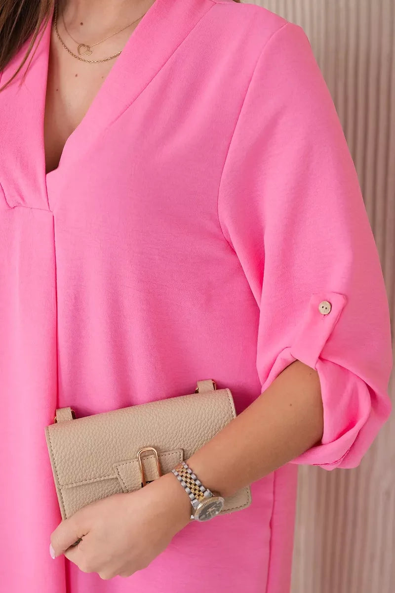 Sieviešu rozā kleita Classy