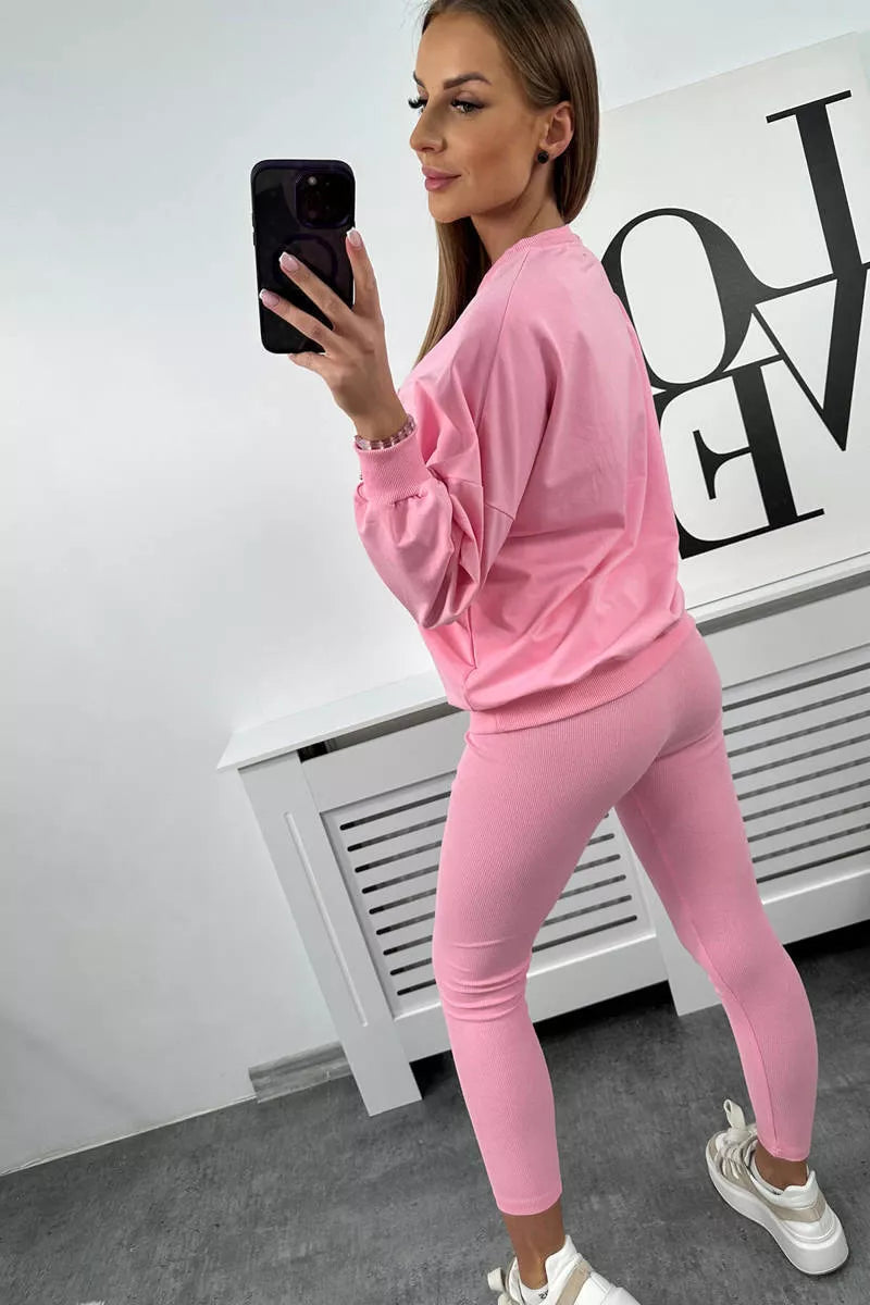 Sieviešu rozā komplekts California