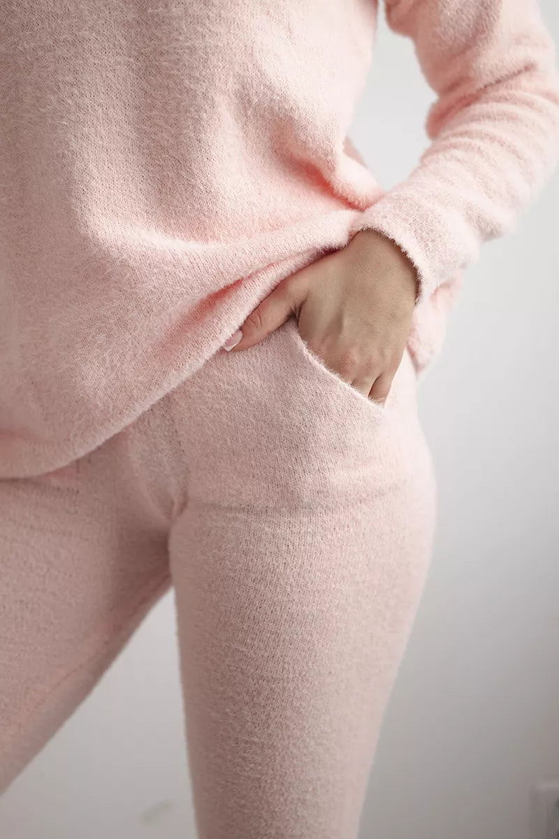 Sieviešu rozā komplekts Minky