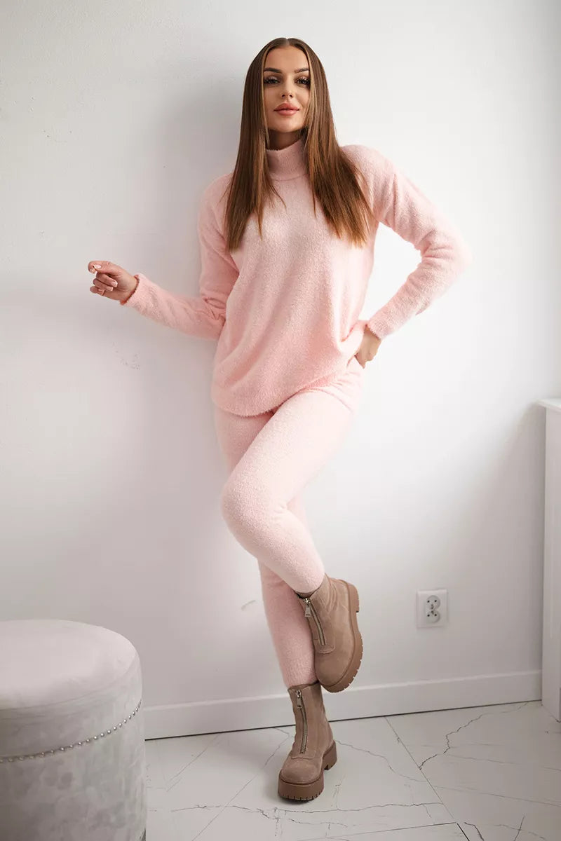 Sieviešu rozā komplekts Minky