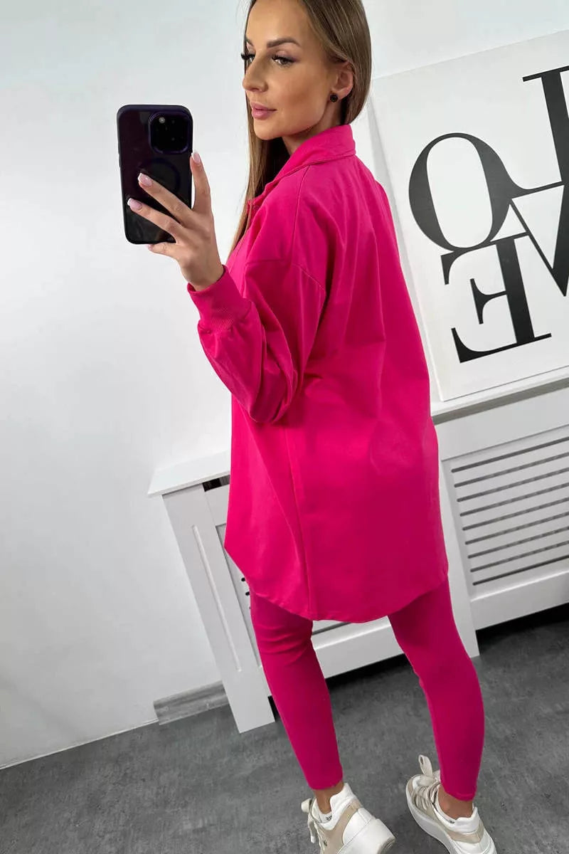 Sieviešu rozā komplekts Triple