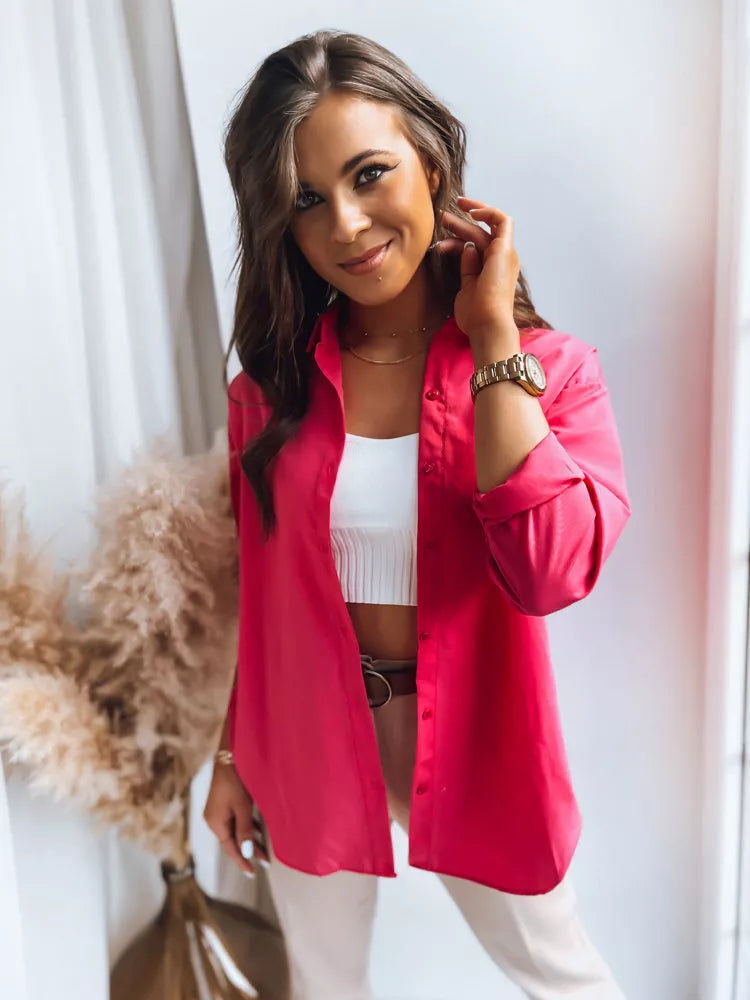 Sieviešu rozā krekls Ērts