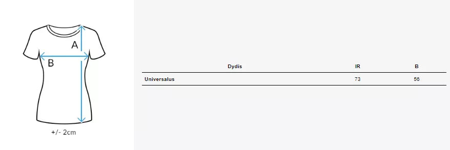 Sieviešu rozā T-krekls Tubas