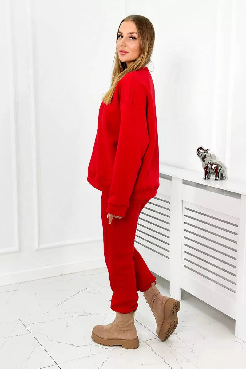 Sieviešu sarkanais komplekts Copenhagen