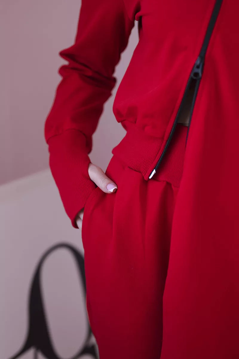 Sieviešu sarkanais komplekts Donni.