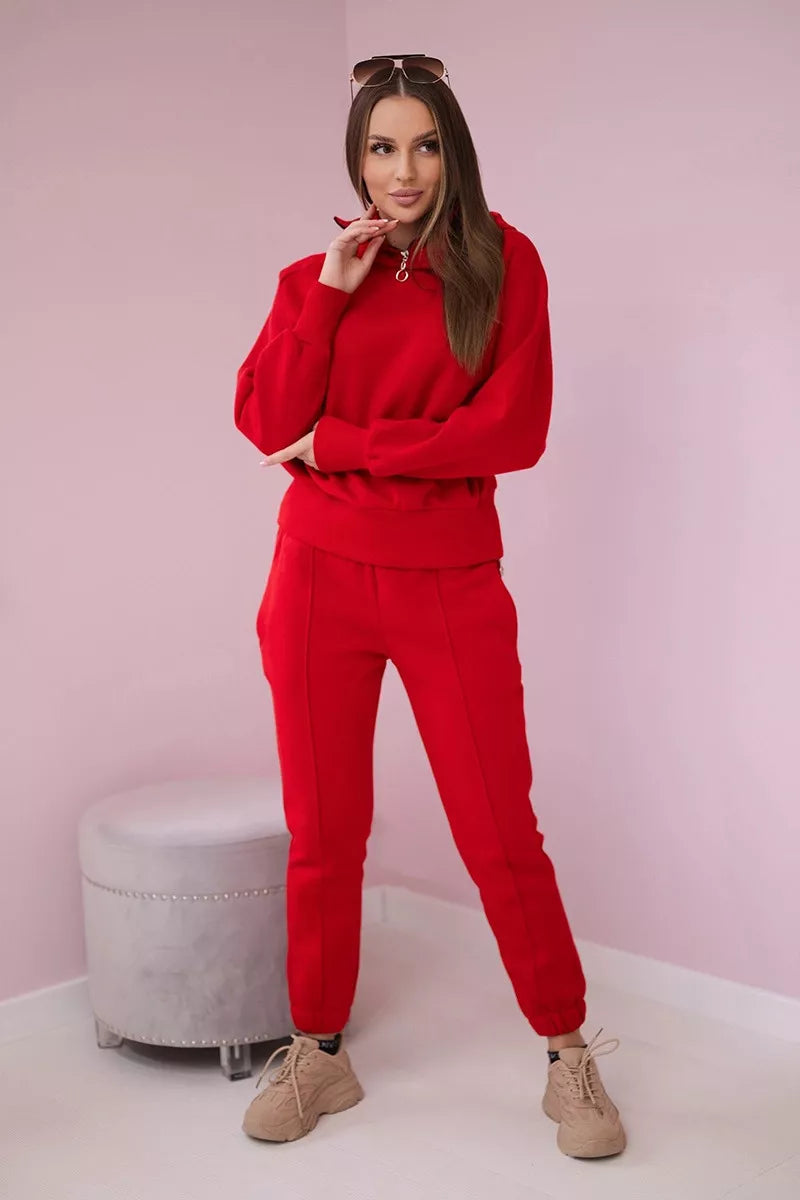 Sieviešu sarkanais komplekts First