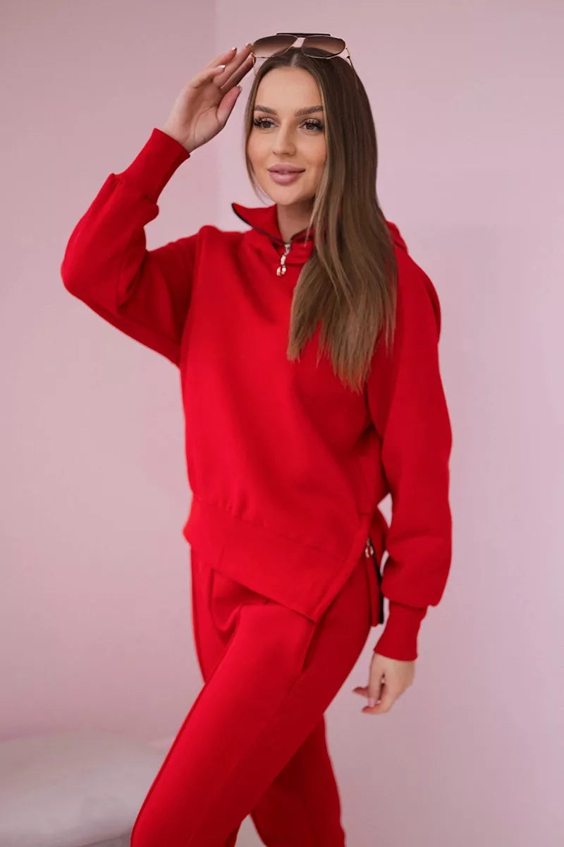 Sieviešu sarkanais komplekts First