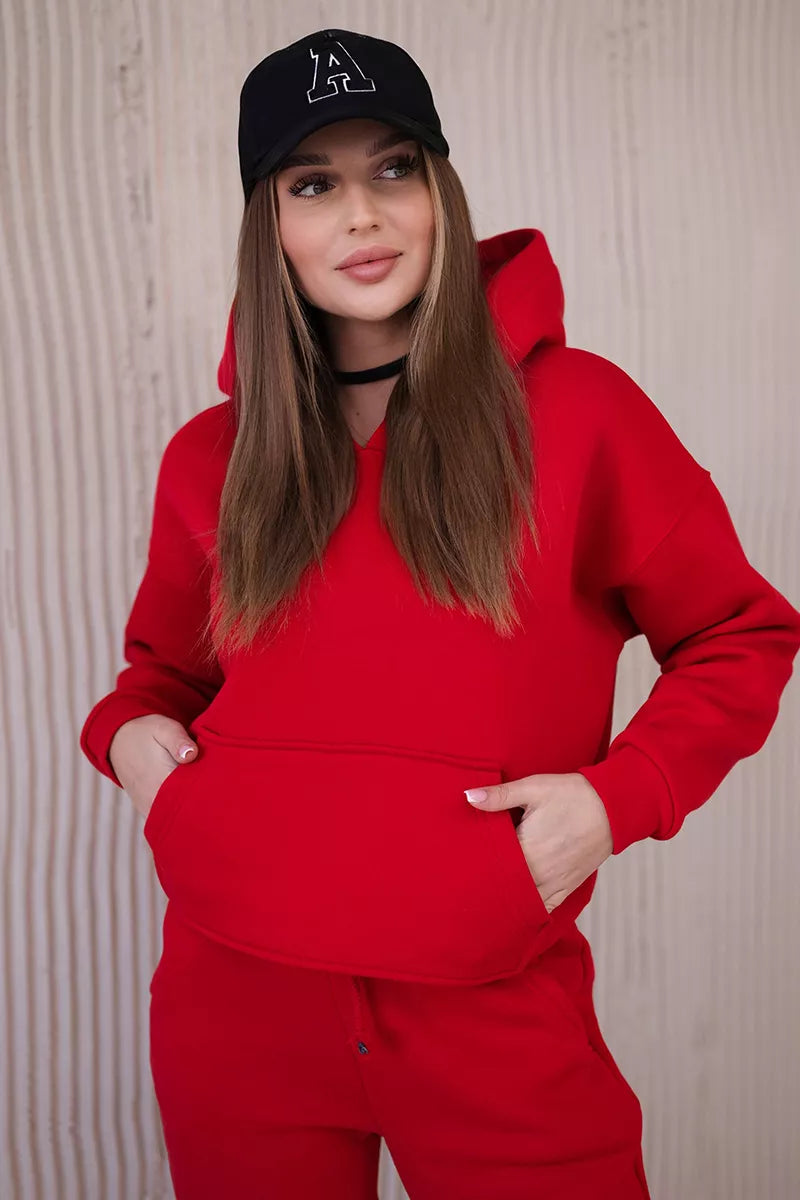 Sieviešu sarkans komplekts Soni 