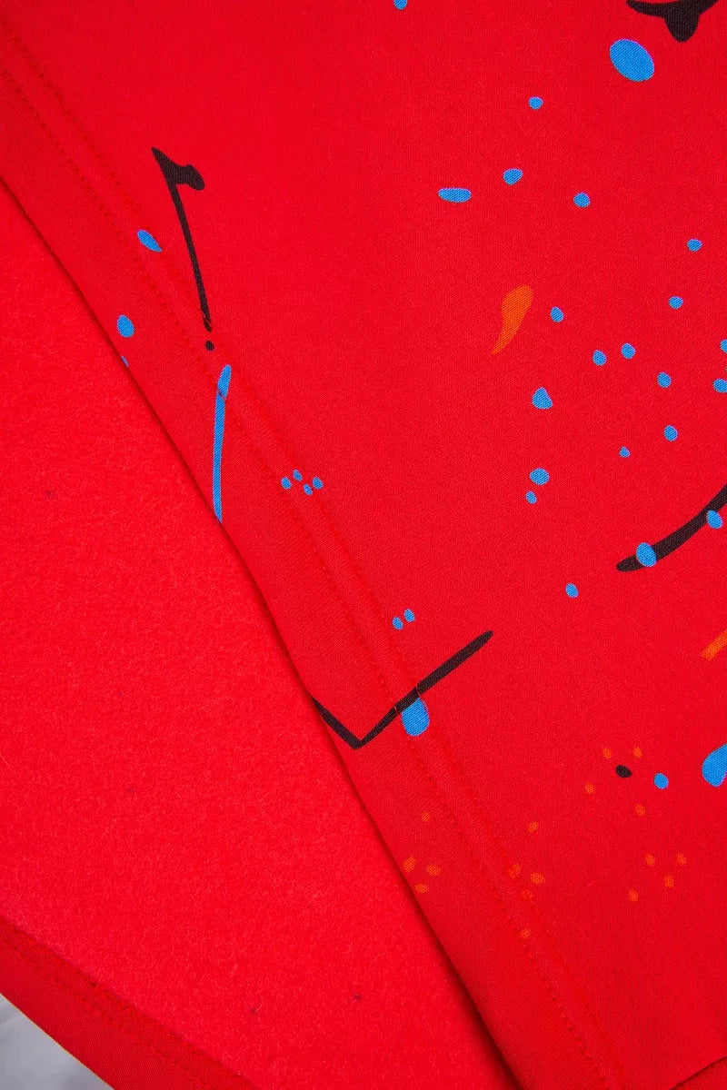 Sieviešu sarkanais komplekts Splash