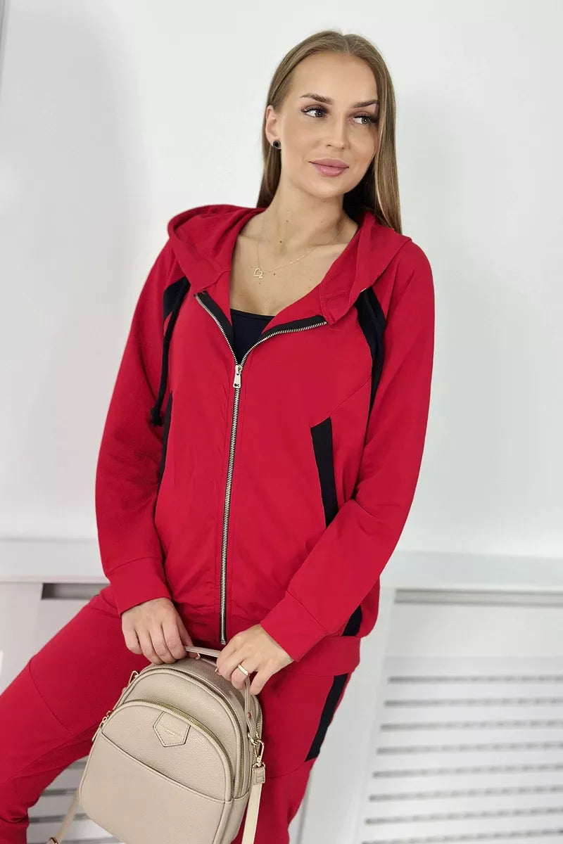 Sieviešu sarkans komplekts Twise