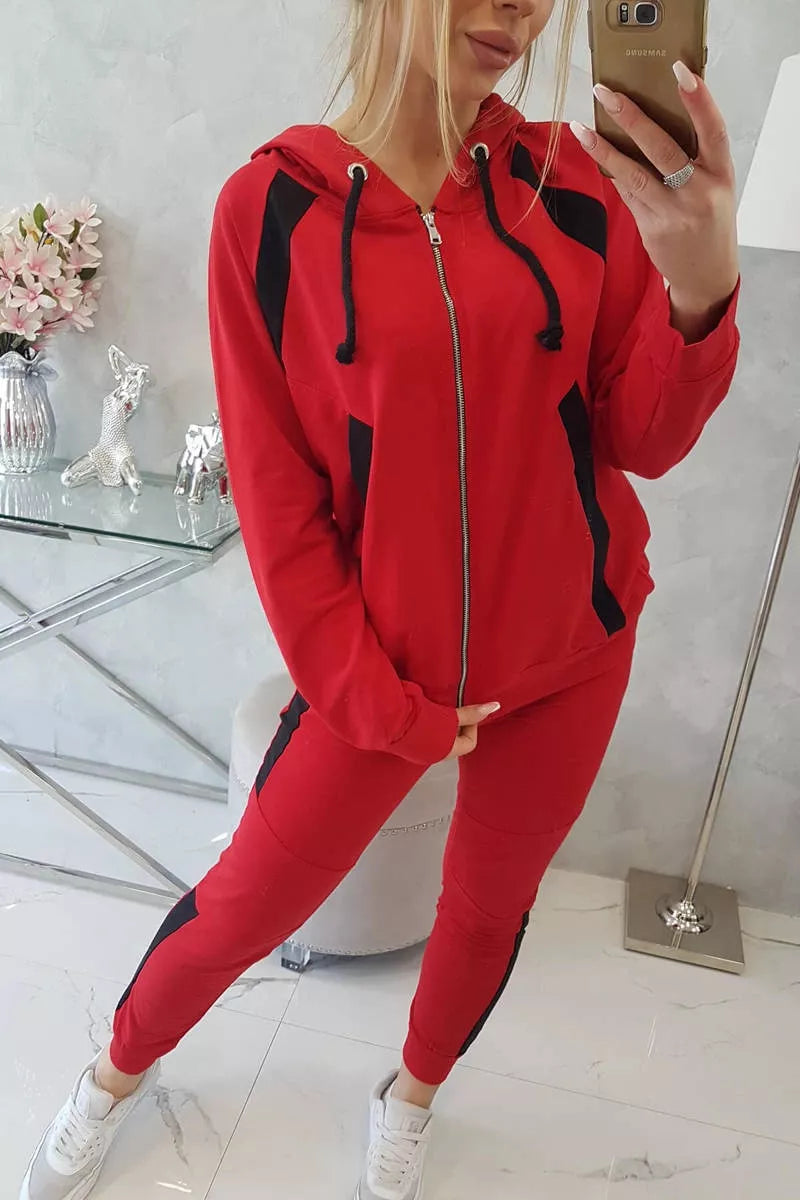 Sieviešu sarkans komplekts Twise