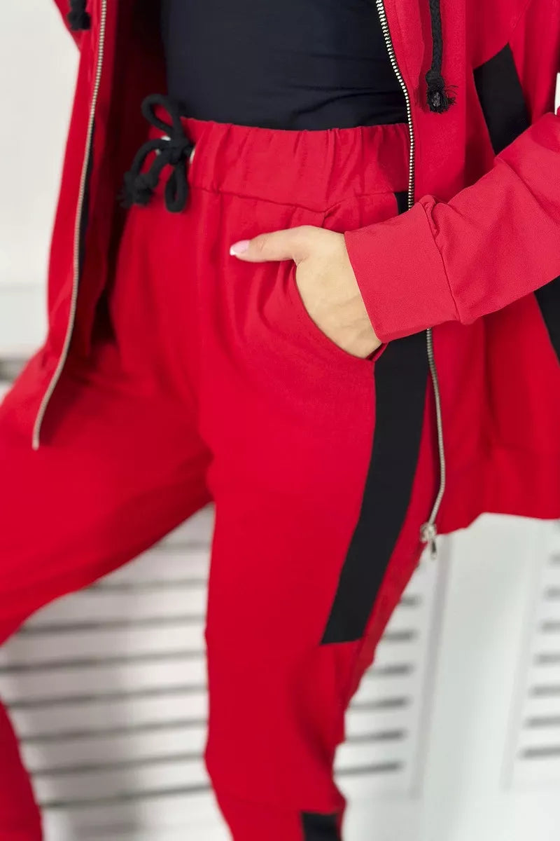 Sieviešu sarkans komplekts Twise