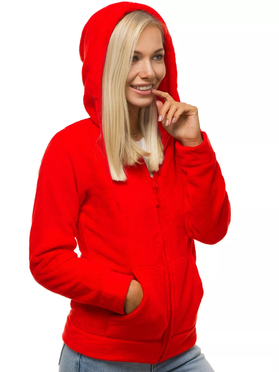 Sieviešu sarkans džemperis Moli