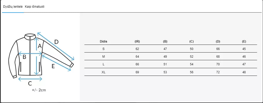 Sieviešu stepēta ziemas jaka Mirial