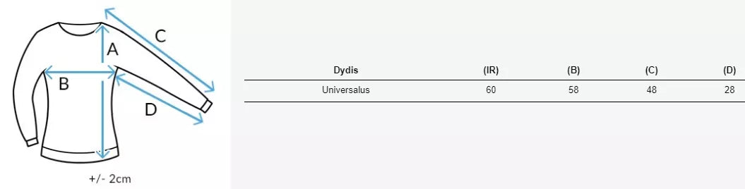 Sieviešu trīskrāsu džemperis ar brūnām detaļām Rosit