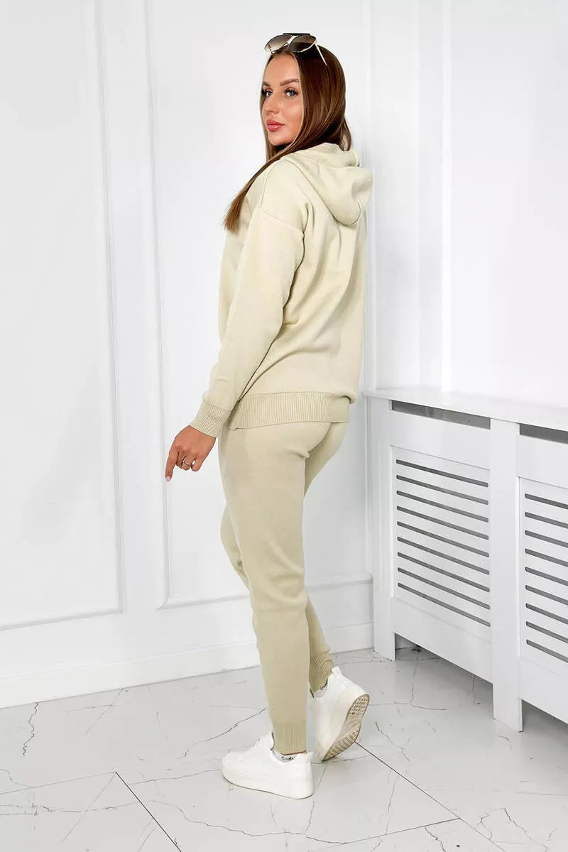 Sieviešu tumši bēšs komplekts Ivy