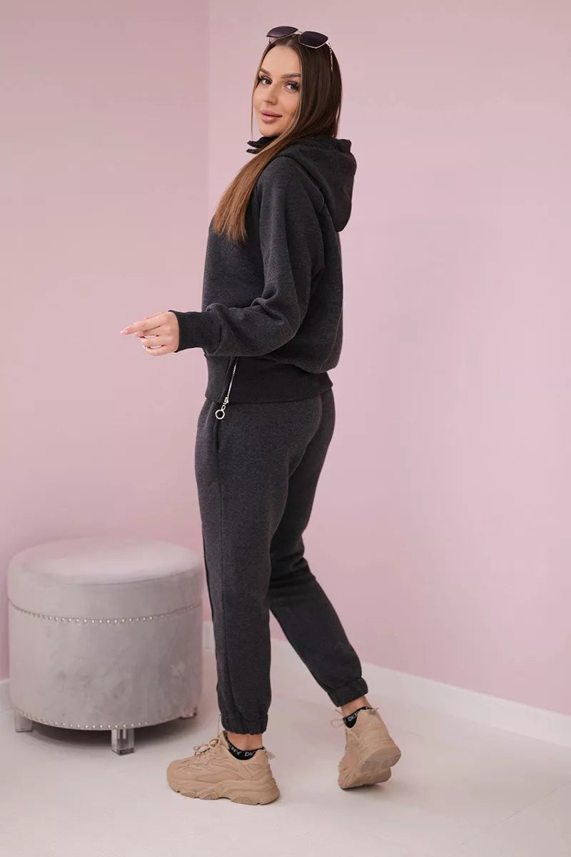 Sieviešu tumši pelēks komplekts First