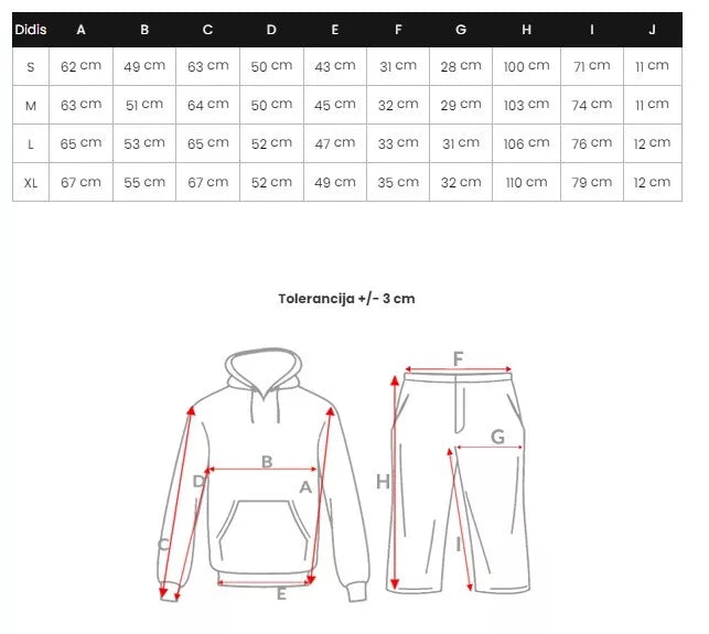 Sieviešu tumši pelēks komplekts Peril.