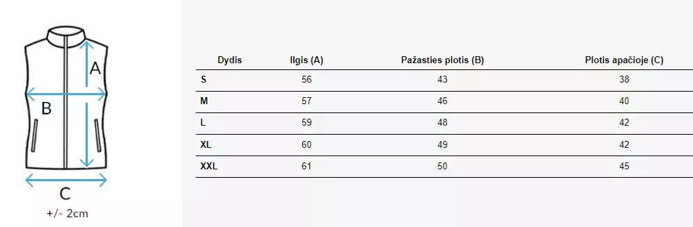 Sieviešu tumši zila veste Viano