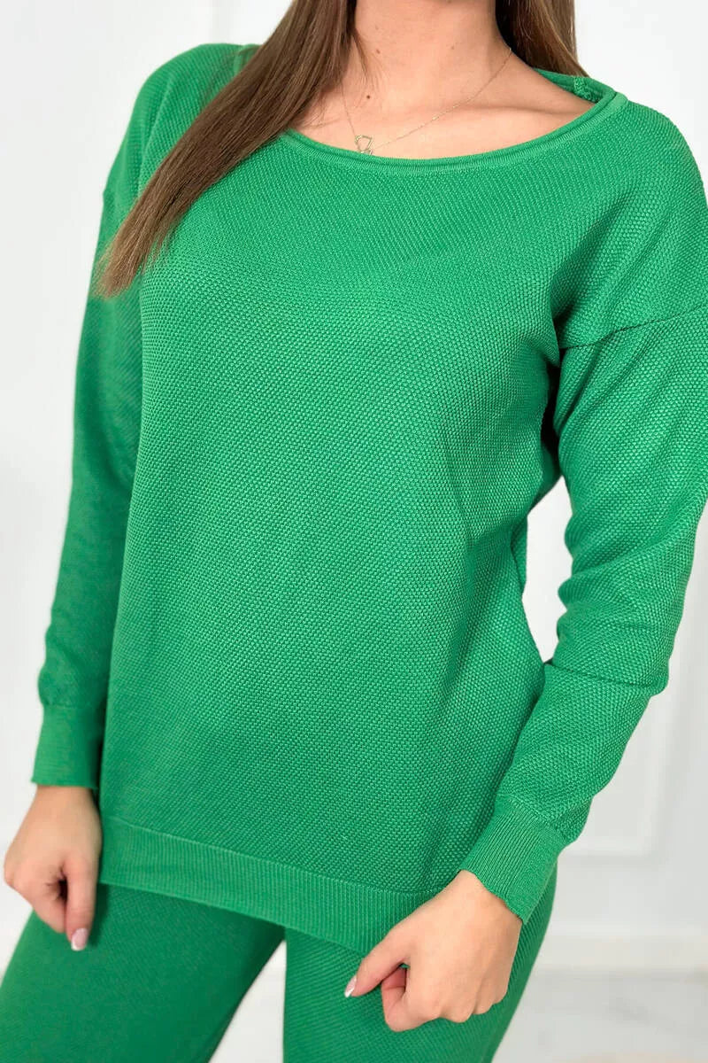 Sieviešu zaļais komplekts Lora